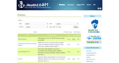Desktop Screenshot of health2api.com